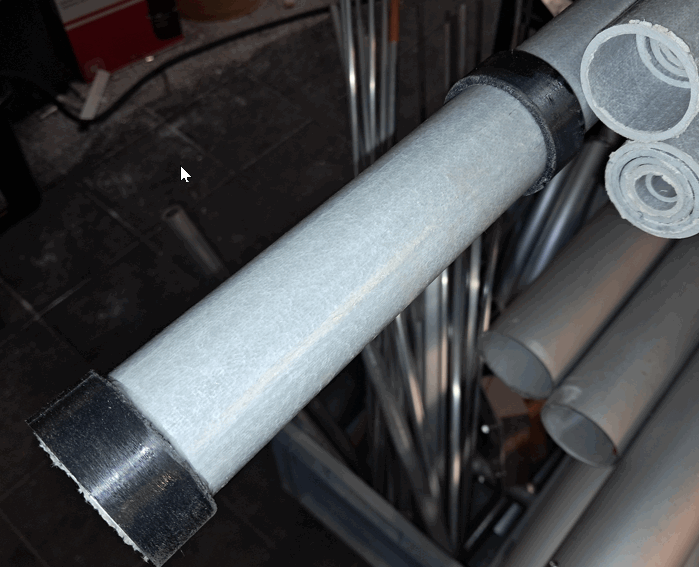 Hovedbilde Glassfiber teleskopmast 58mm, 15,46M